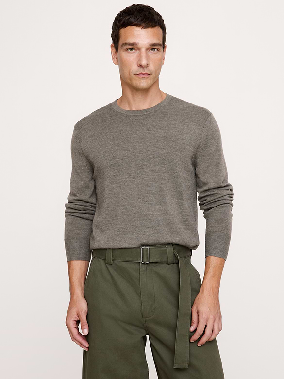 Merino Crew-Neck Sweater