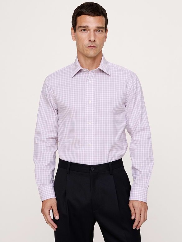 Standard-Fit Wrinkle-Resistant Dress Shirt