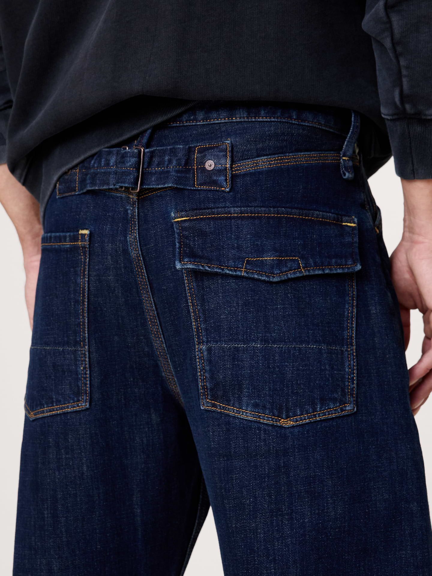 Image number 4 showing, Loose Barrel Jean