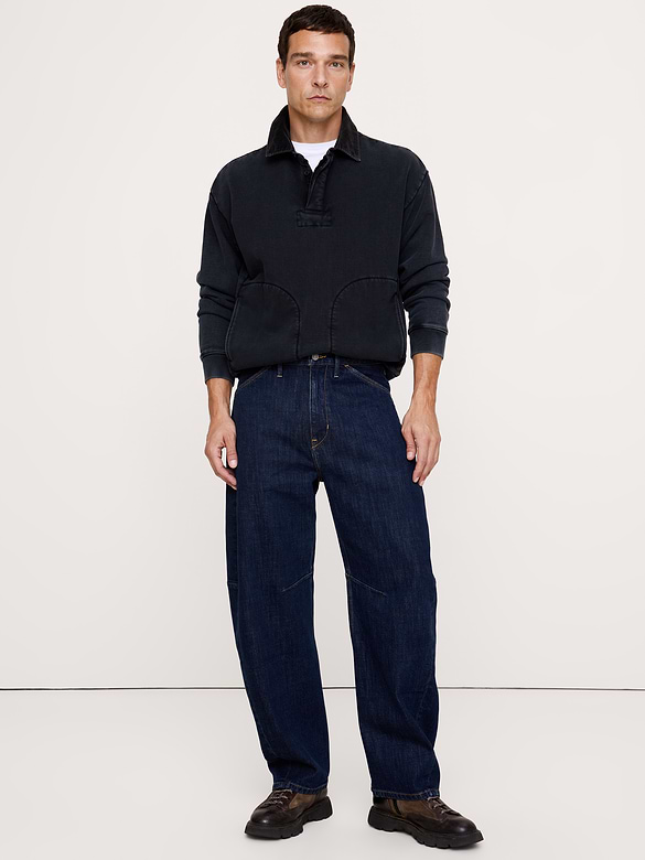 Loose Barrel Jean