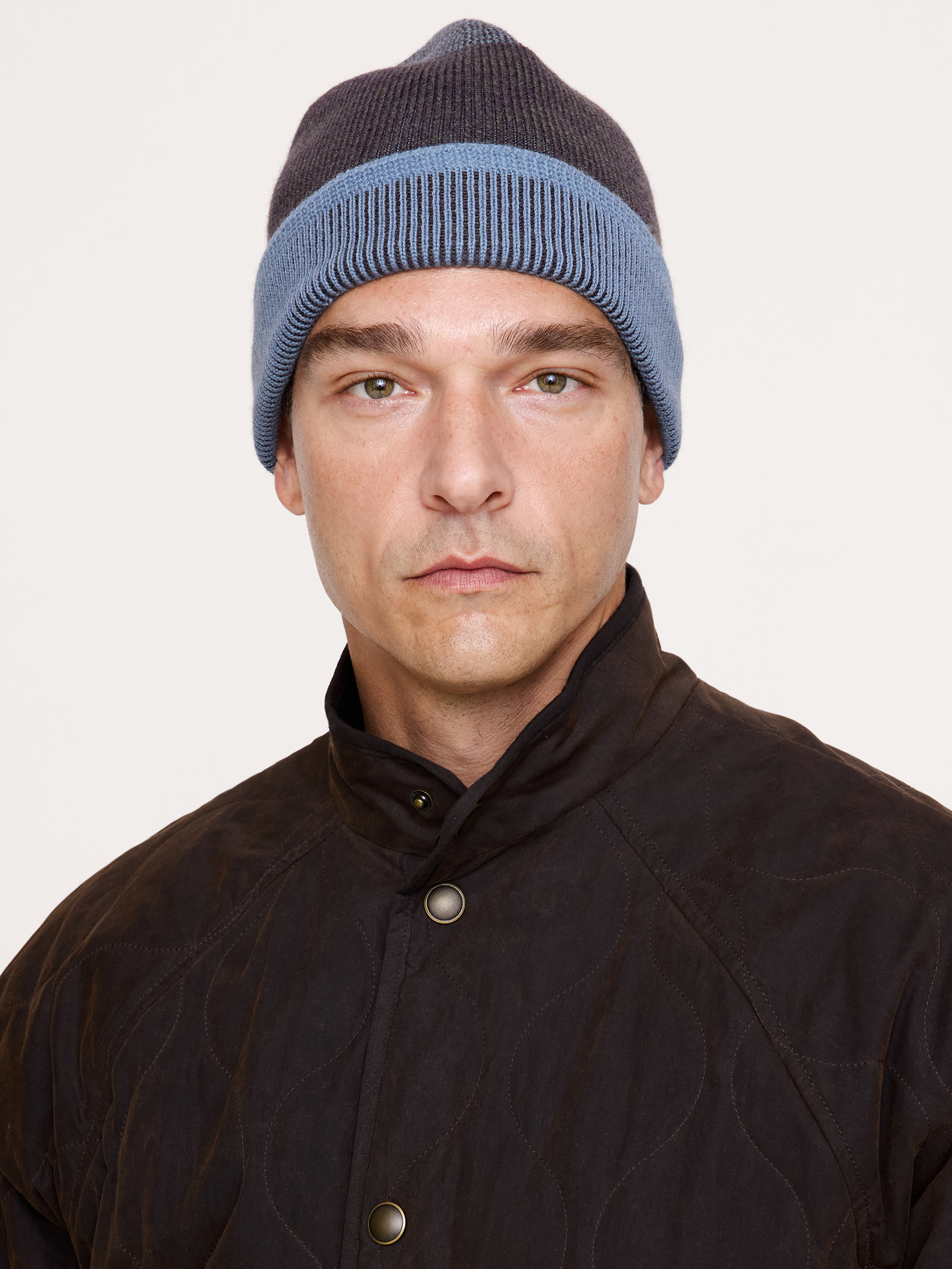 Image number 2 showing, Merino Lightweight Striped Beanie