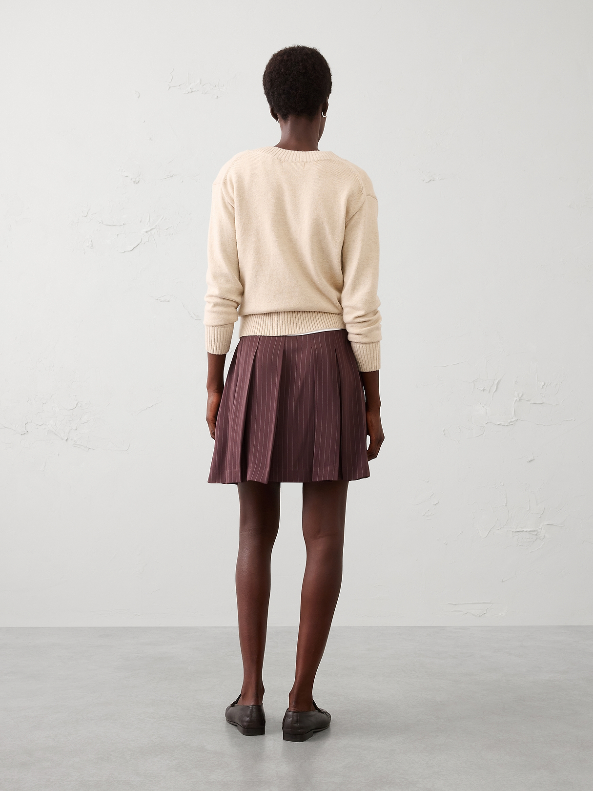 Pleated Mini Skirt | Banana Republic Factory