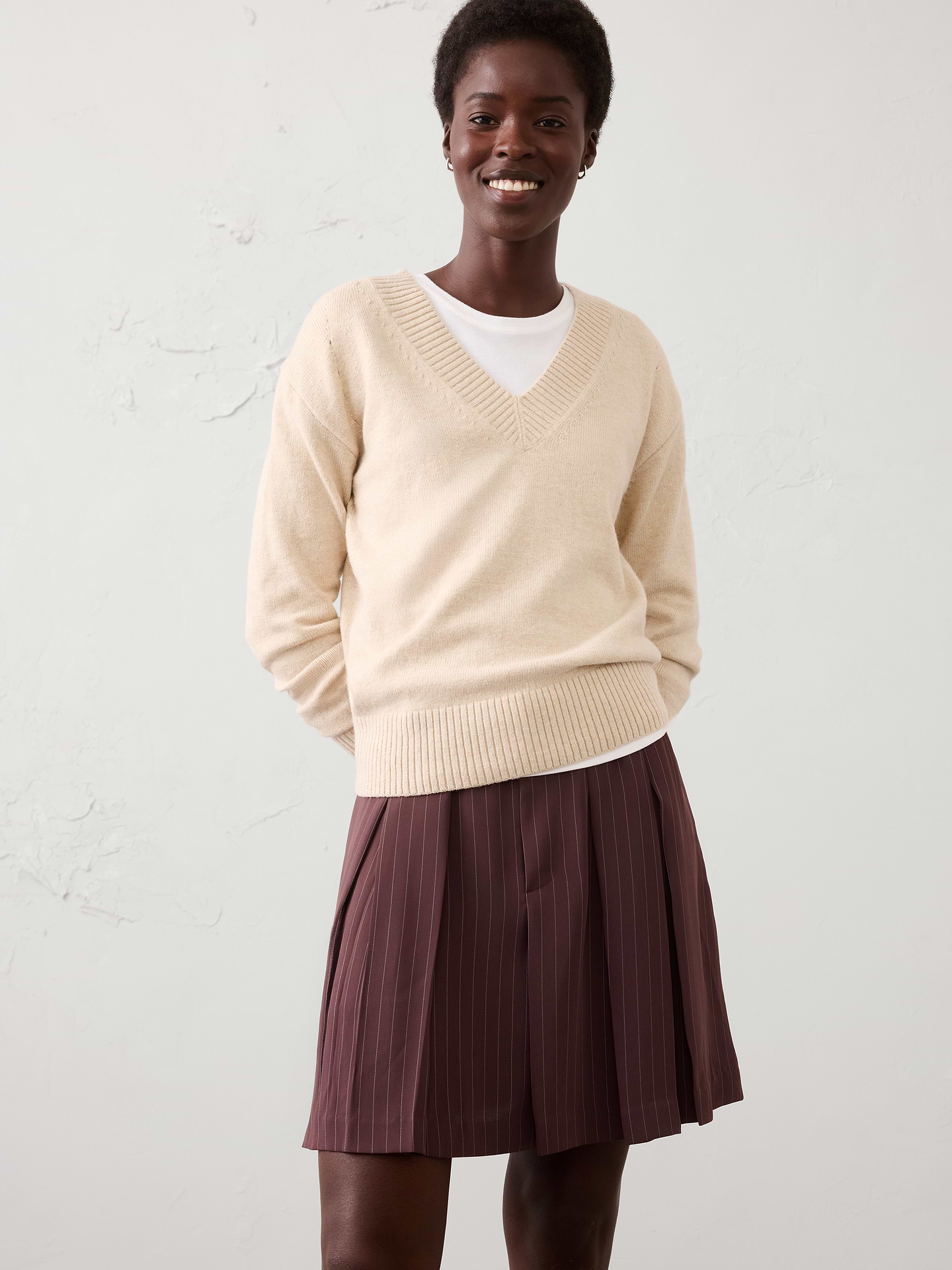 Image number 3 showing, Pleated Mini Skirt
