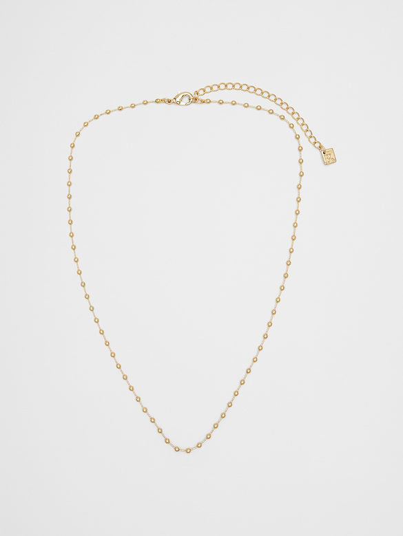 Delicate Beaded Layering Necklace