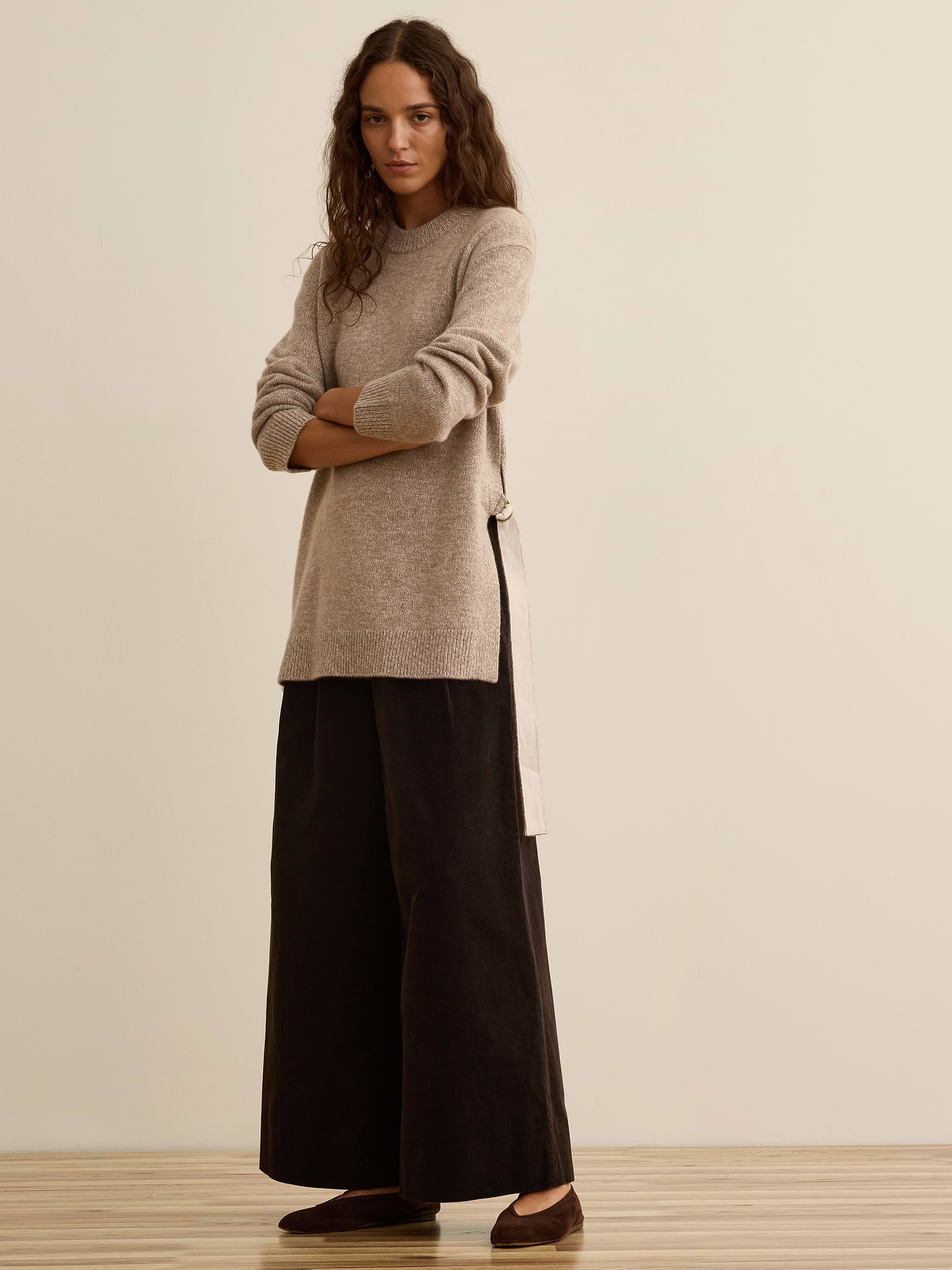 Image number 3 showing, Banana Republic x La Ligne | The Cashmere Utility Sweater