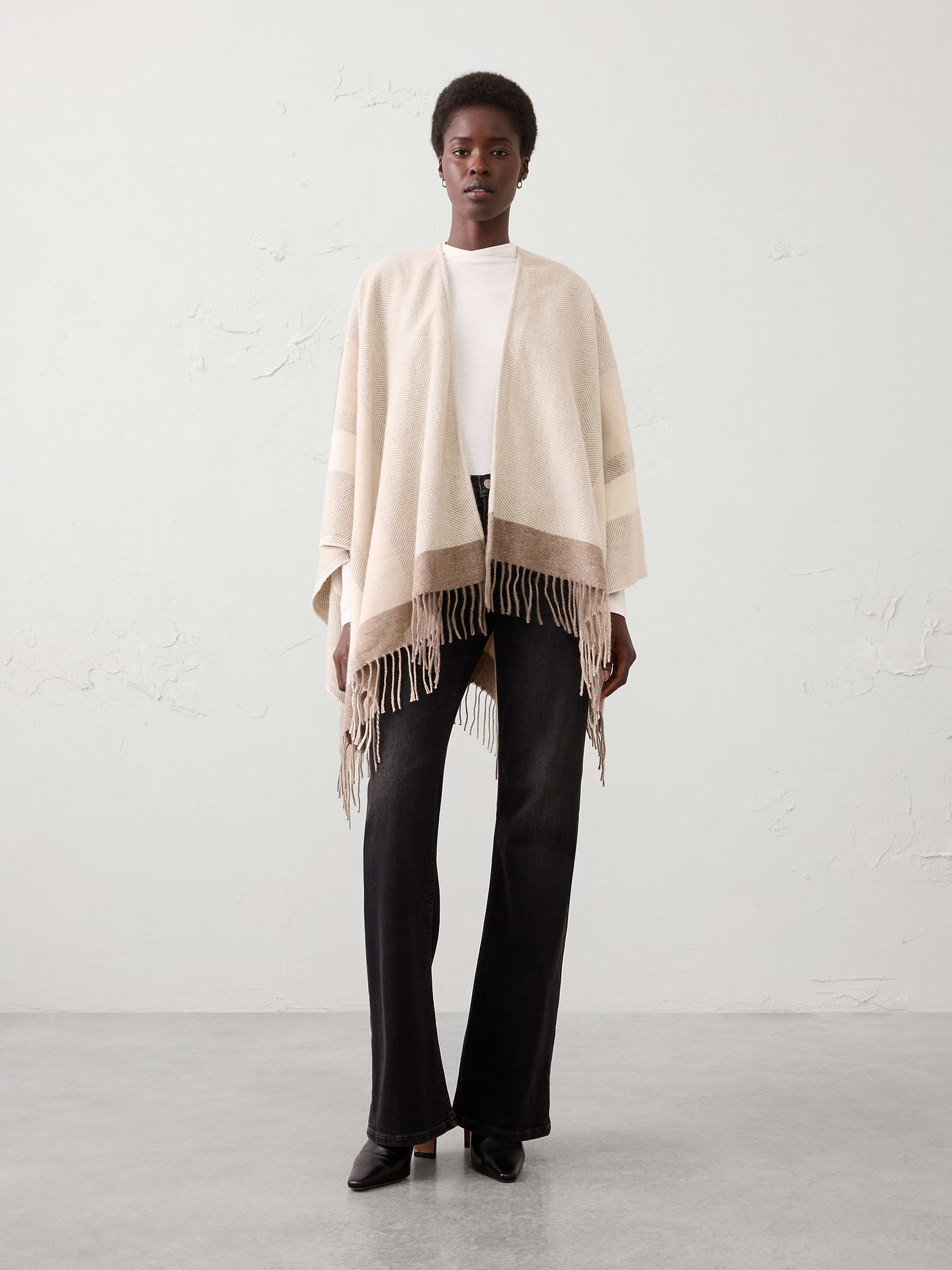 Image number 1 showing, Cozy Poncho