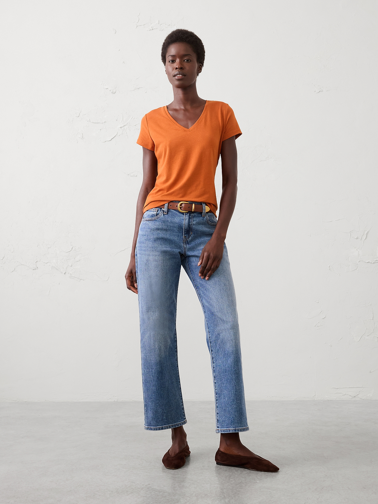 Timeless V-Neck T-Shirt | Banana Republic Factory