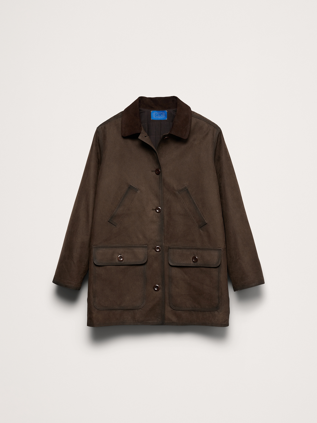Banana Republic x La Ligne The Nubuck Barn Coat | Banana Republic