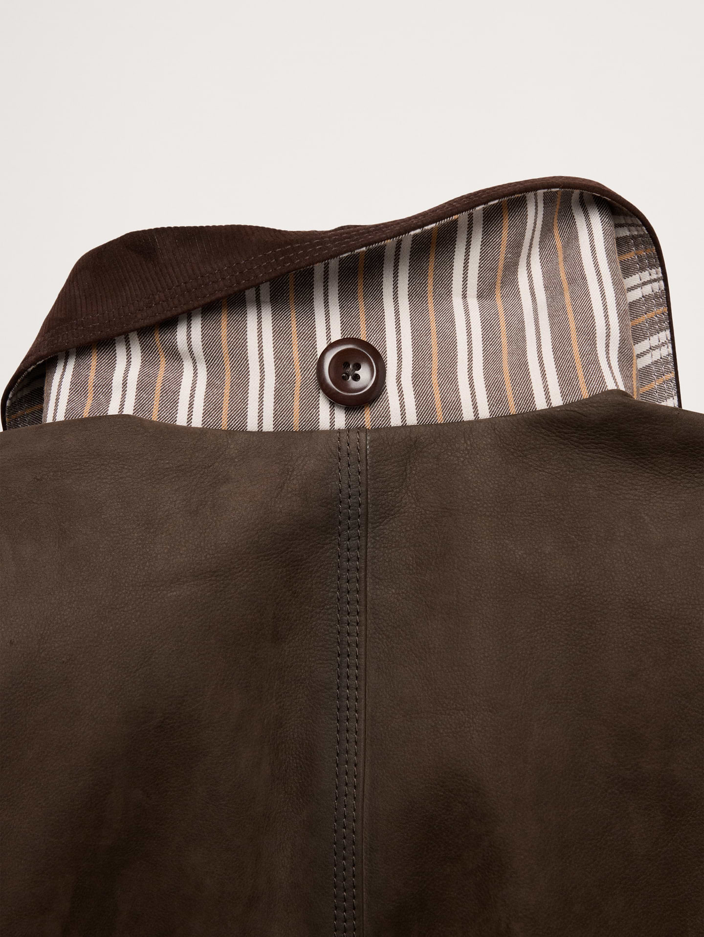 Image number 6 showing, Banana Republic x La Ligne | The Nubuck Barn Coat