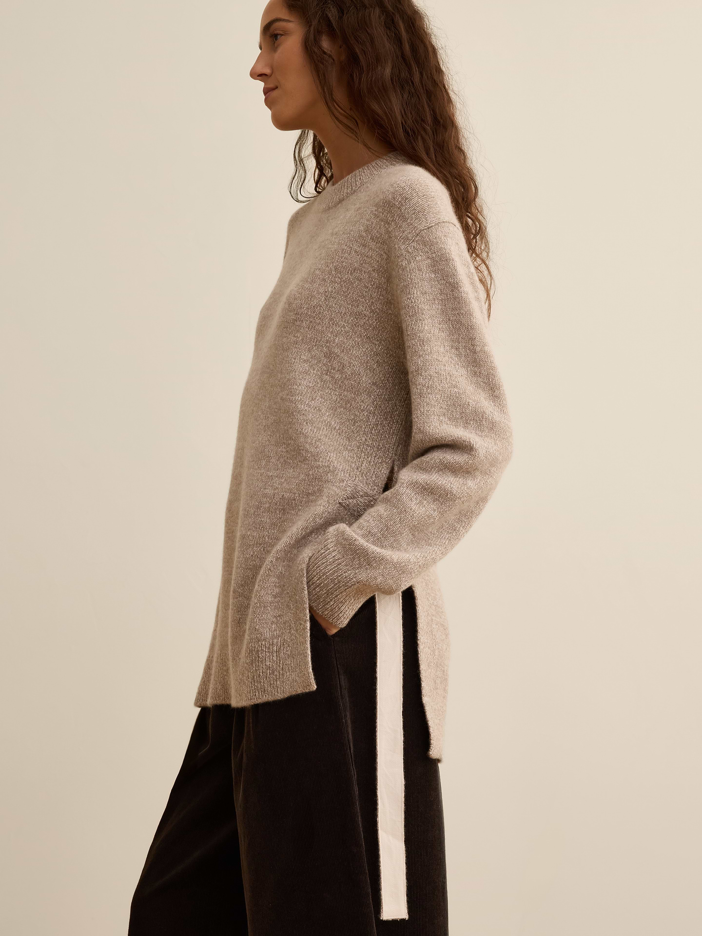 Image number 4 showing, Banana Republic x La Ligne | The Cashmere Utility Sweater