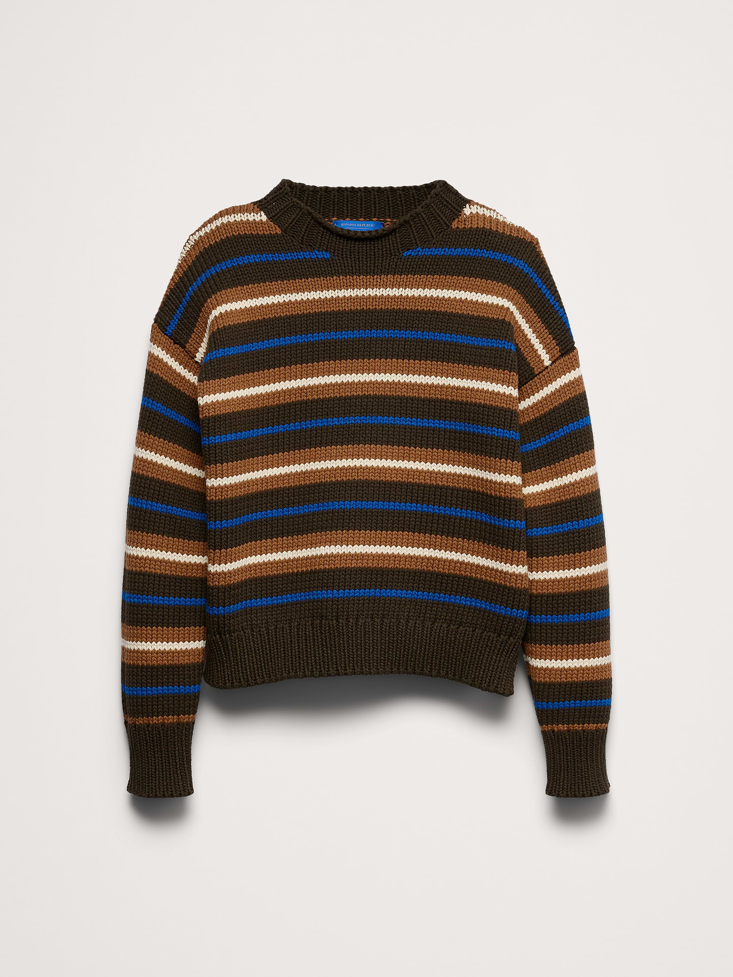 Image number 5 showing, Banana Republic x La Ligne | The Cotton Crew-Neck Sweater