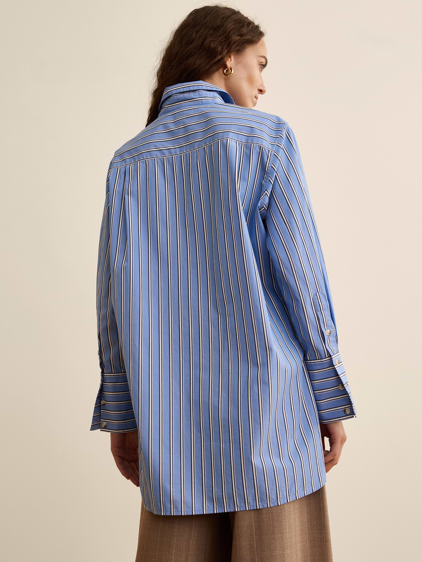 Image number 2 showing, Banana Republic x La Ligne | The Cotton Poplin Tunic