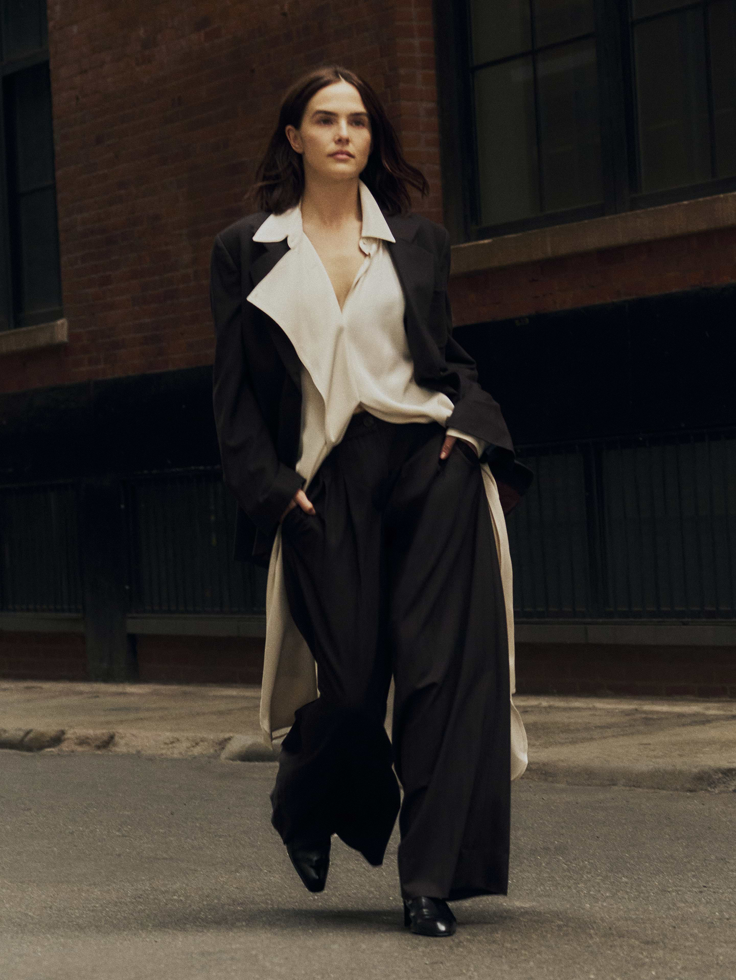 Image number 8 showing, Banana Republic x La Ligne | The Viscose Midi Shirt Dress