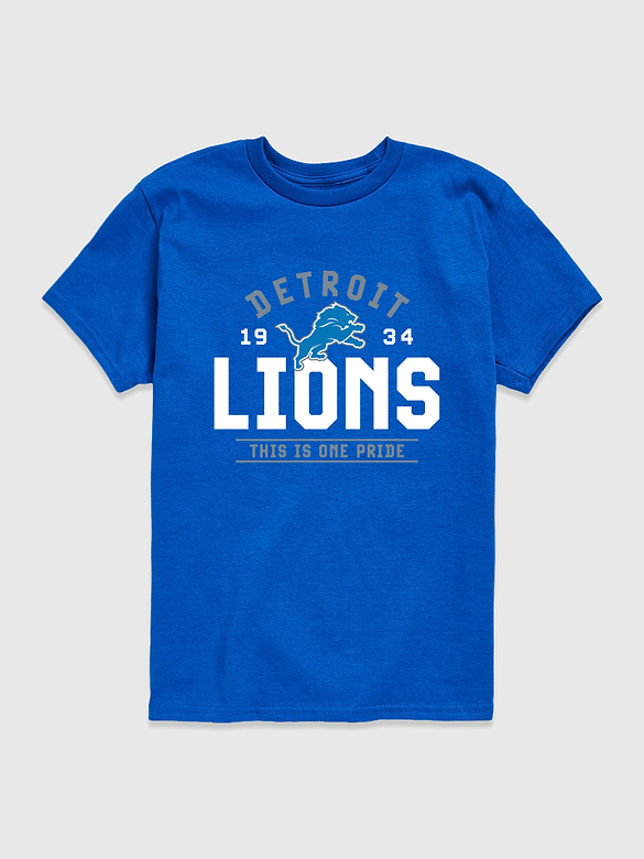 Kids NFL Team Motto Short Sleeve Graphic T-Shirt