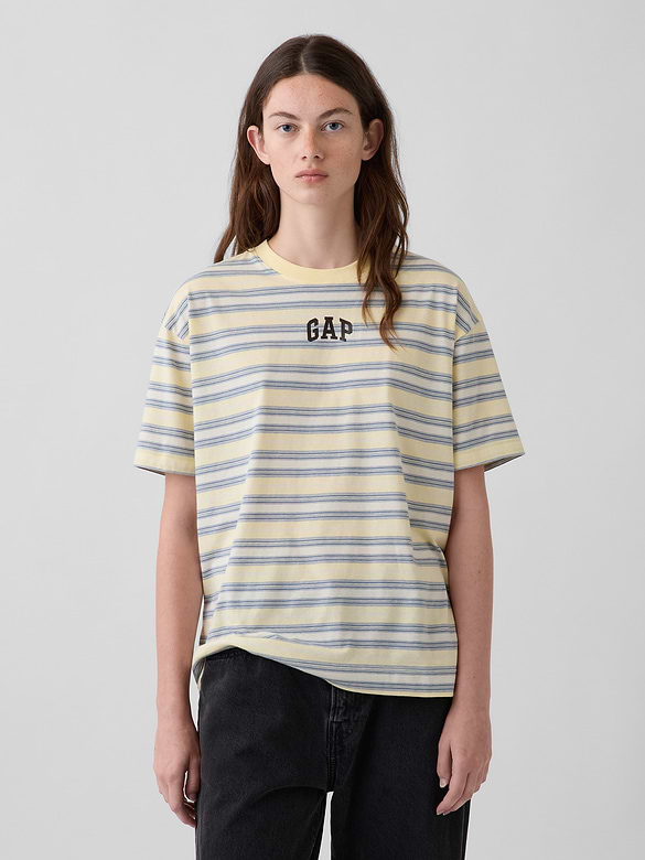 Organic Cotton VintageSoft Oversized Logo T-Shirt