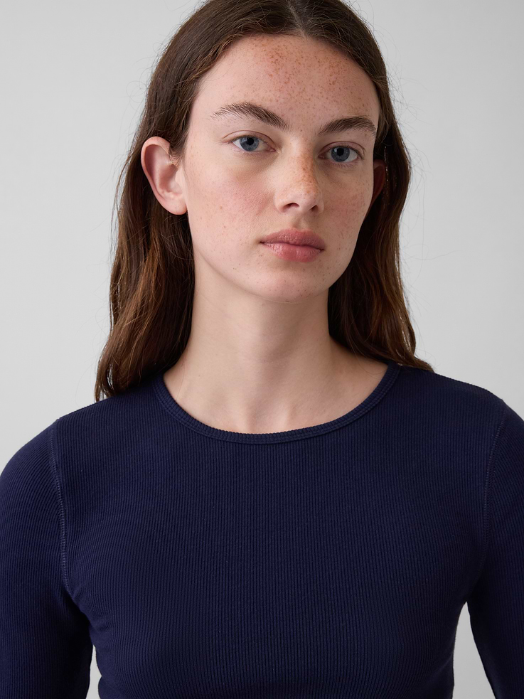 Image 4 of 5, Modern Rib T-Shirt