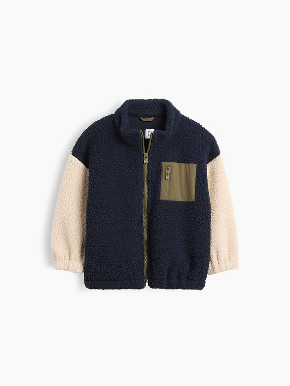 babyGap Sherpa Colorblock Jacket