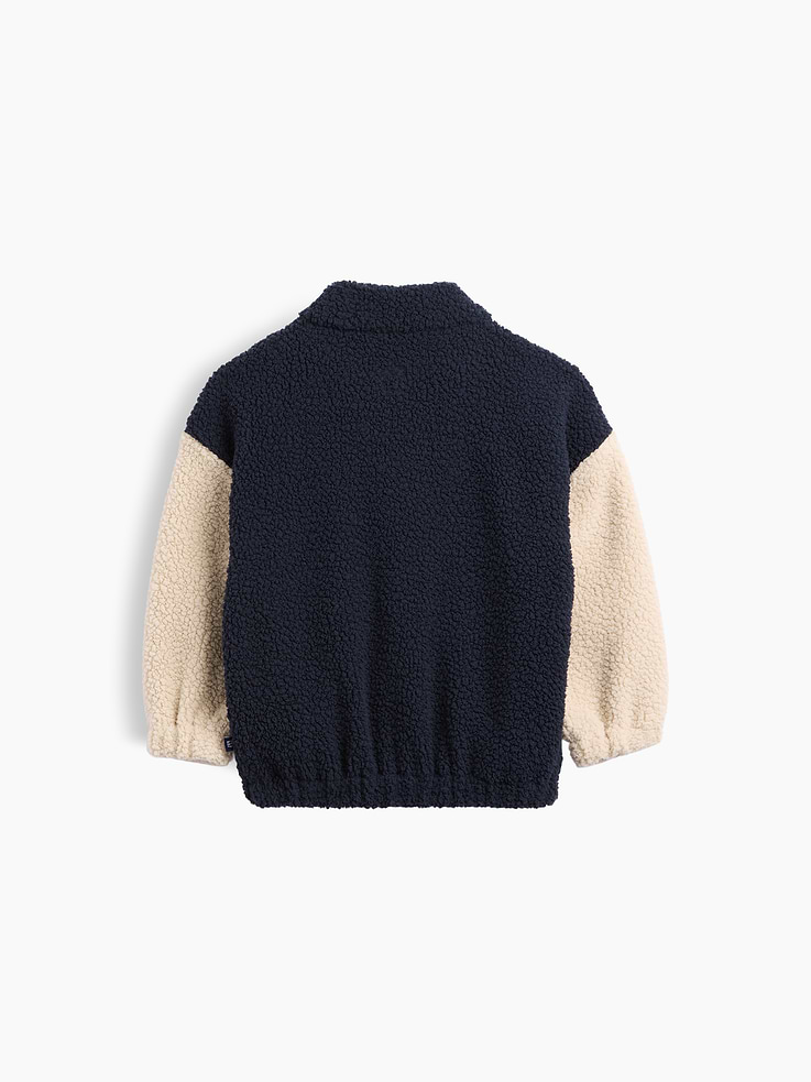 Image 3 of 3, babyGap Sherpa Colorblock Jacket