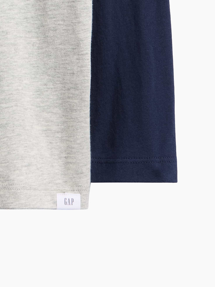 Image 2 of 3, babyGap Colorblock Ringer T-Shirt