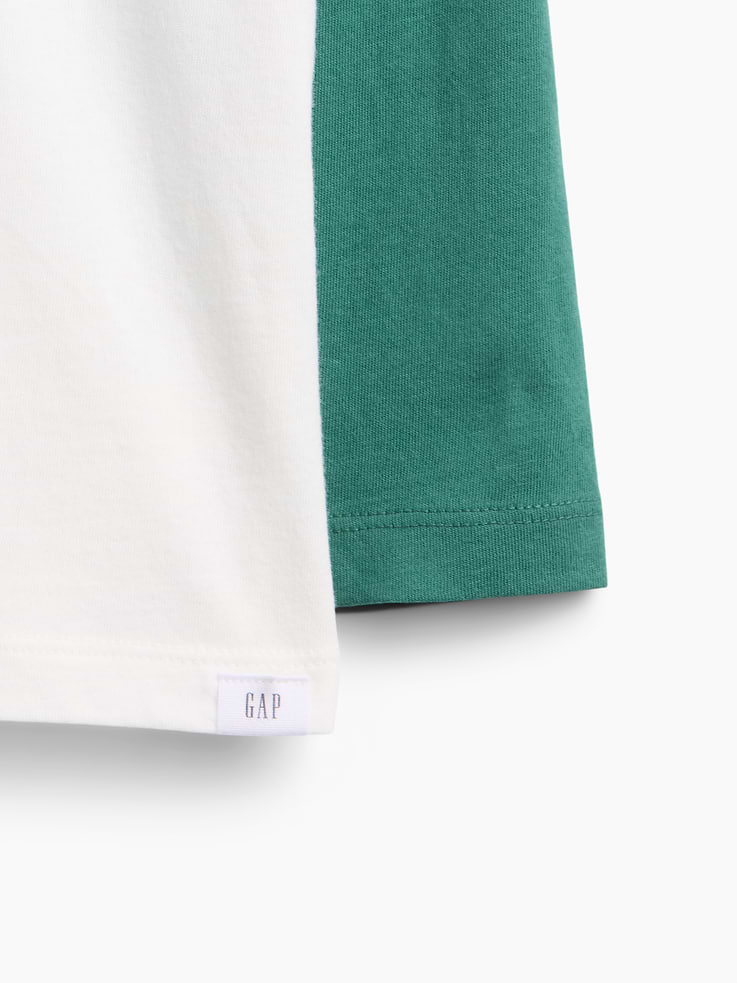 Image 2 of 3, babyGap Colorblock Ringer T-Shirt