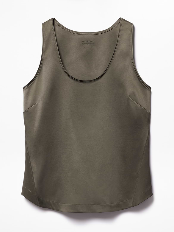 Featherweight Satin Tank