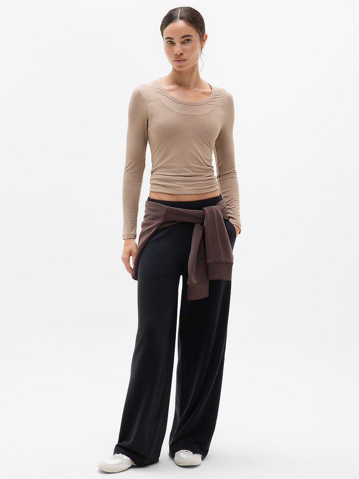 Image 2 of 5, Perfect Rib Layered Top