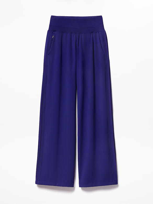 Venice Pintuck High Rise Wide Leg Pant