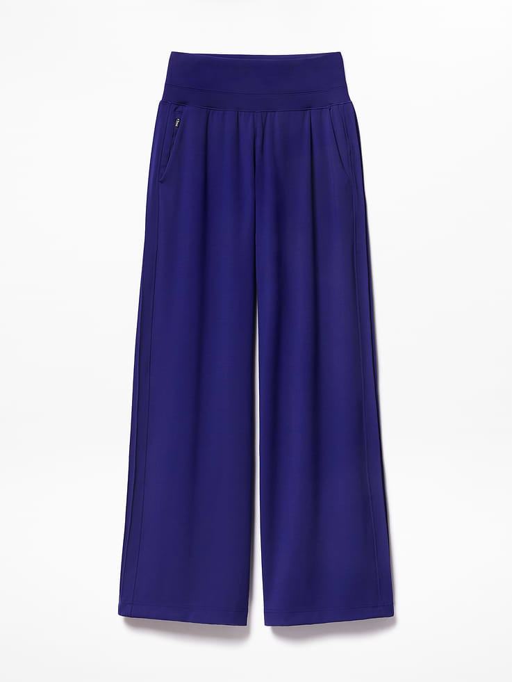 Image number 7 showing, Venice Pintuck High Rise Wide Leg Pant