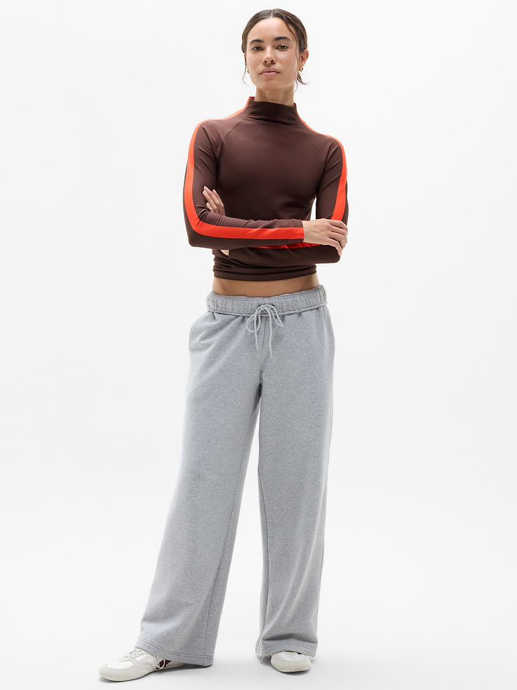 Image 2 of 5, Renew Seamless Mock Neck Top