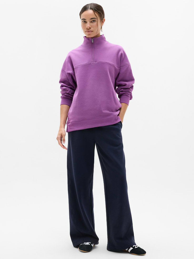Image 2 of 5, Forever Fleece 1/4 Zip Sweatshirt