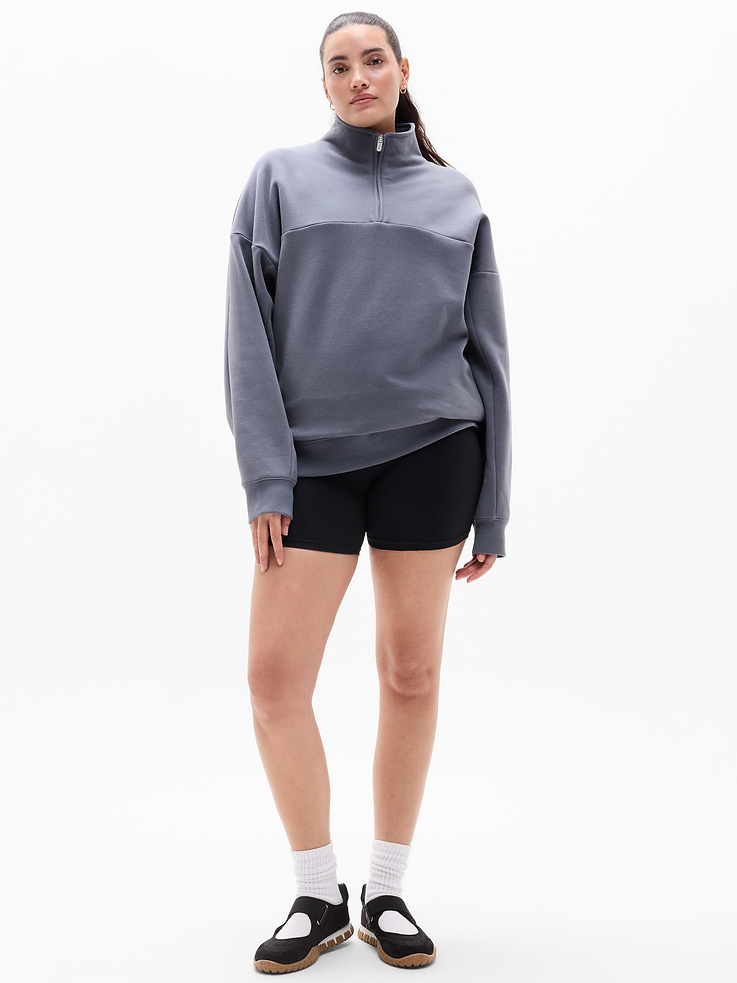 Image 5 of 7, Forever Fleece 1/4 Zip Sweatshirt