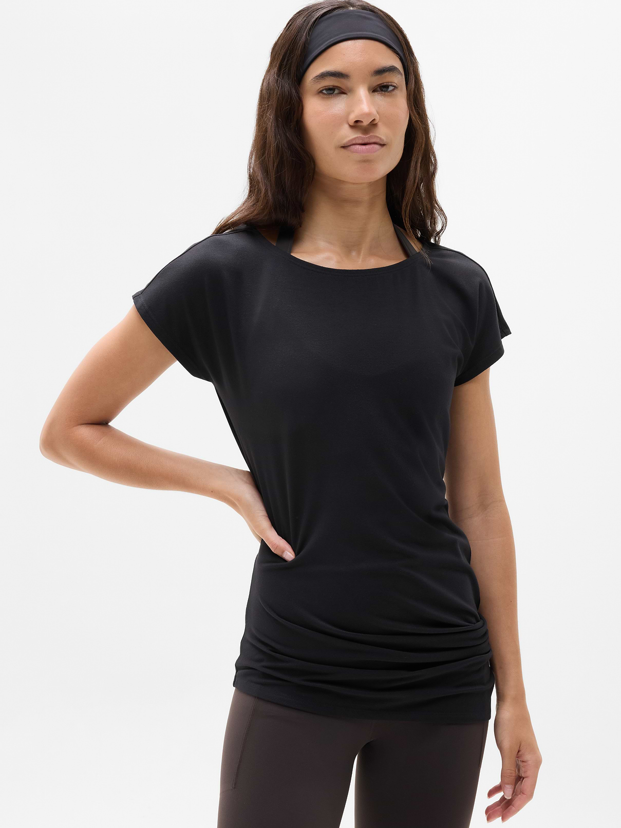 Image number 1 showing, Dream Drape Asym Tee