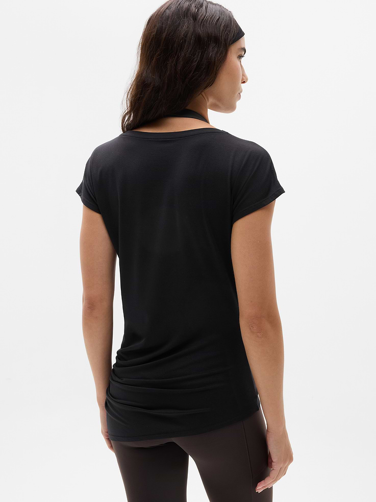 Image number 3 showing, Dream Drape Asym Tee