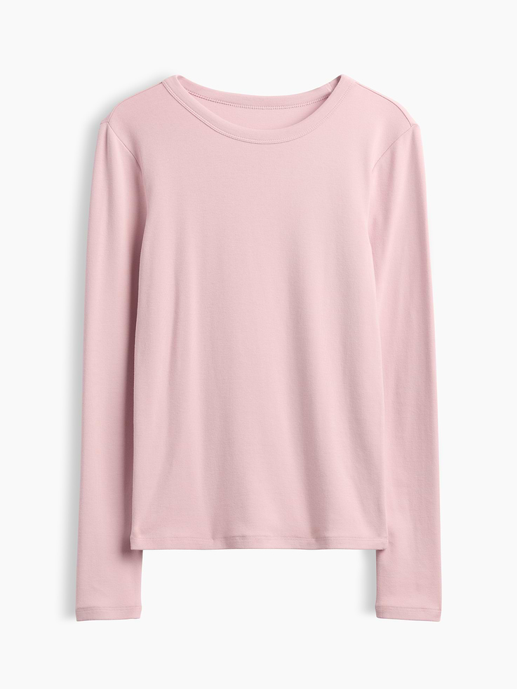 L'image numéro 5 présente T-shirt ras du cou moderne