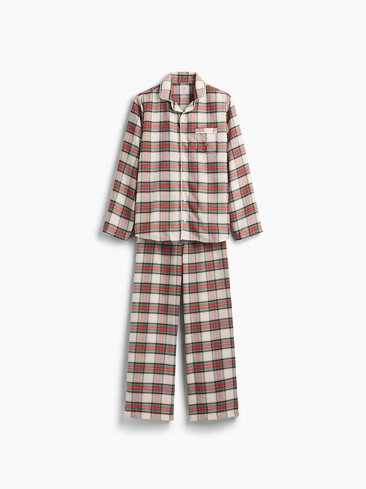 Image number 6 showing, Kids Recycled Flannel PJ Set