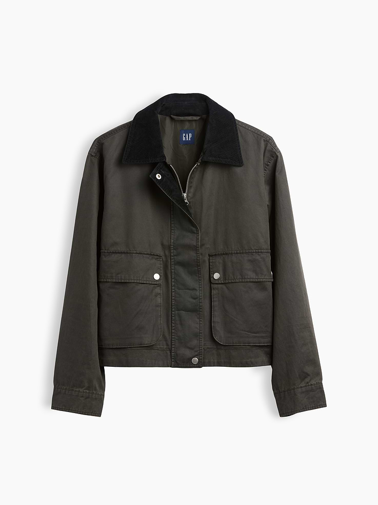 Image number 5 showing, Waxed Canvas Barn Jacket