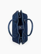 Image number 7 showing, Large Denim Five Pocket Tote