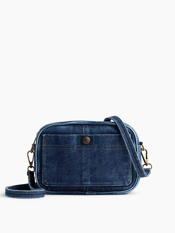 Denim Pocket Crossbody
