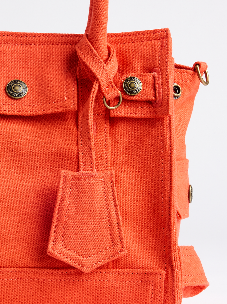 Image number 6 showing, Small Canvas Five Pocket Tote