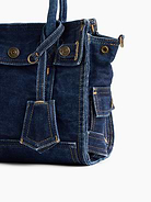 Image number 5 showing, Small Denim Five Pocket Tote