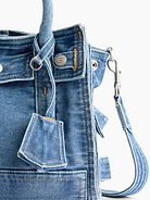 Image number 7 showing, Small Denim Five Pocket Tote