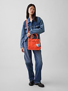 Image number 2 showing, Small Canvas Five Pocket Tote