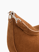 Image number 4 showing, Vegan Suede Crescent Bag