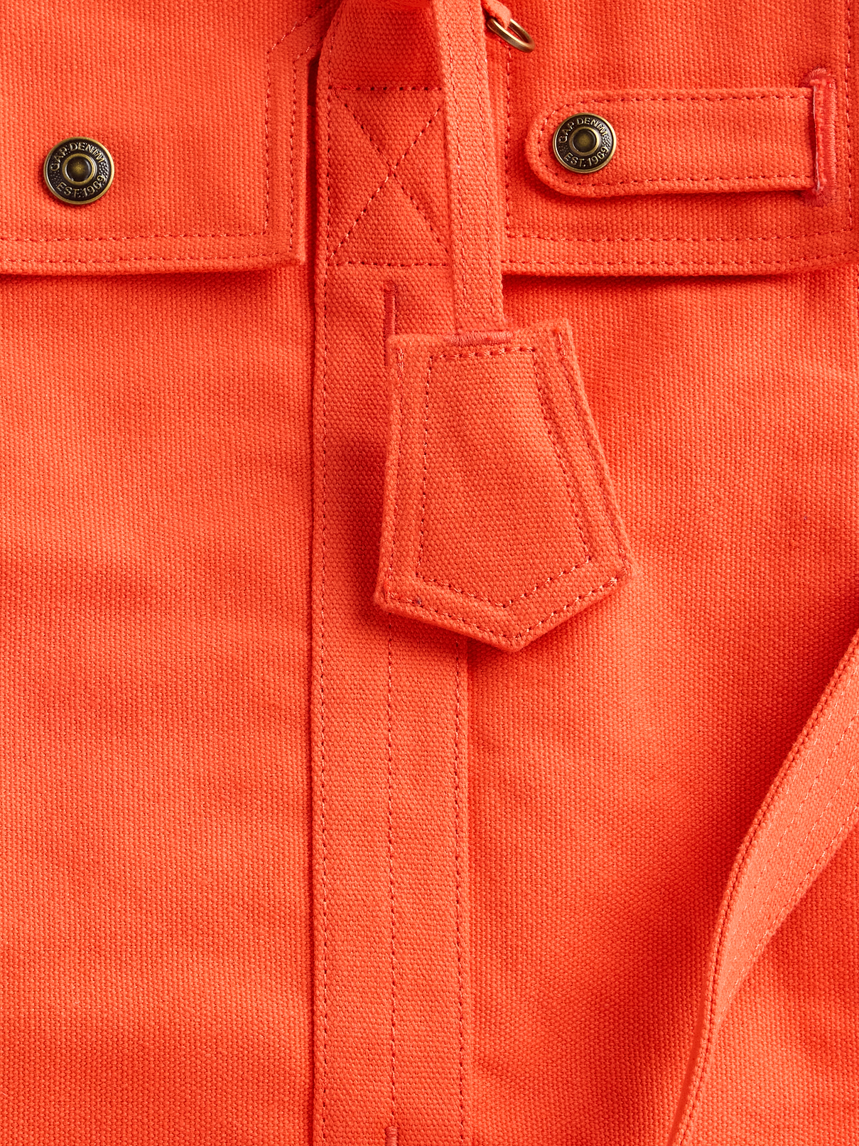 Image number 6 showing, Large Canvas Five Pocket Tote