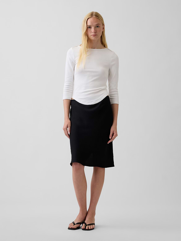 Modern Boatneck T-Shirt