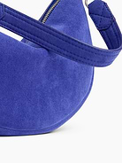 Image number 5 showing, Small Vegan Suede Crescent Crossbody