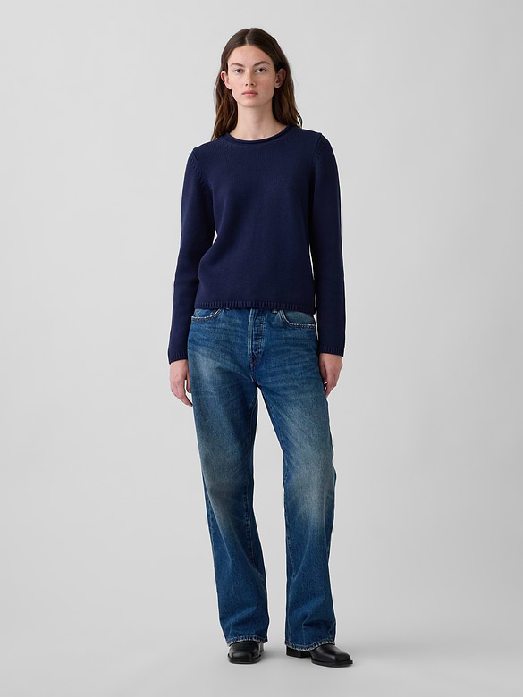 100% Cotton Rollneck Sweater