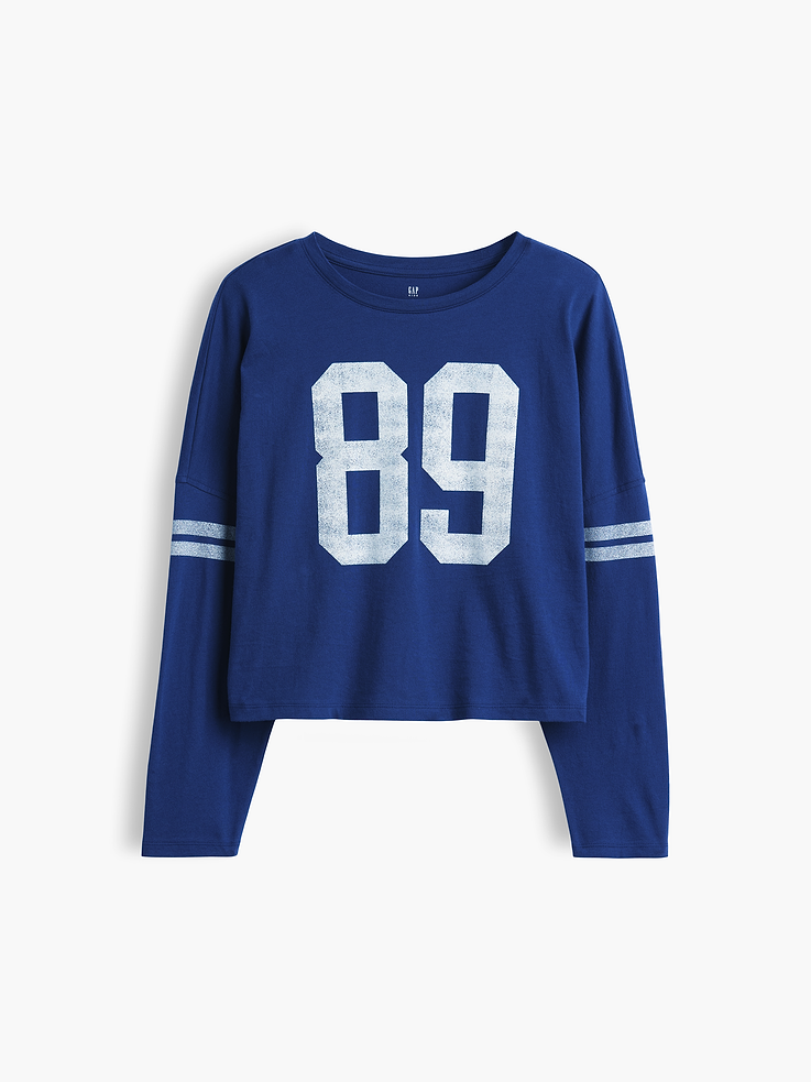 Image 2 of 5, Kids Varsity Dolman T-Shirt