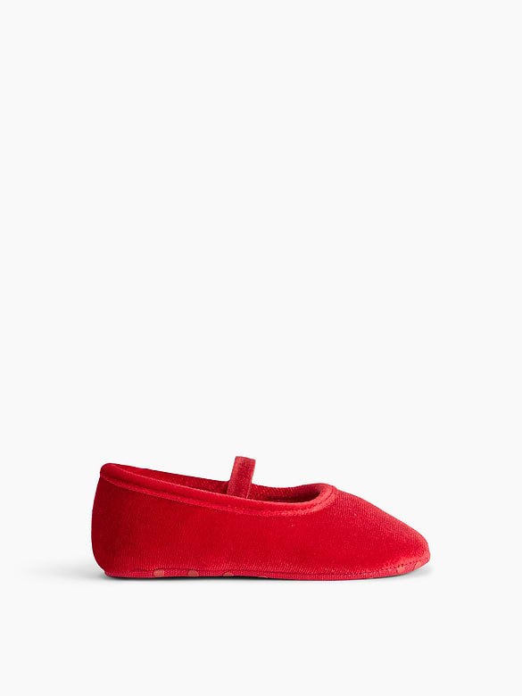 Baby Velvet Ballet Flats