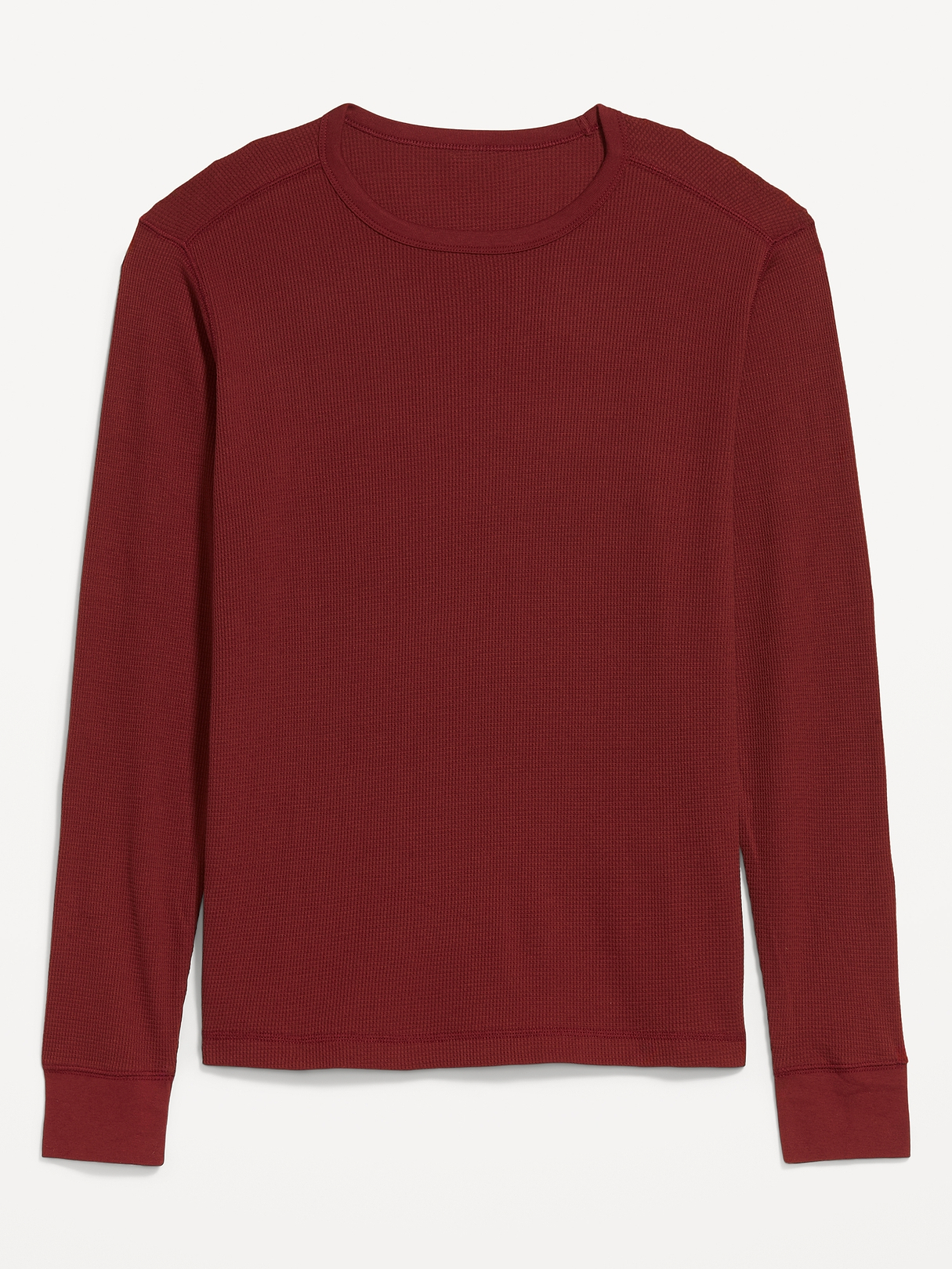 Crew-Neck Waffle T-Shirt | Old Navy